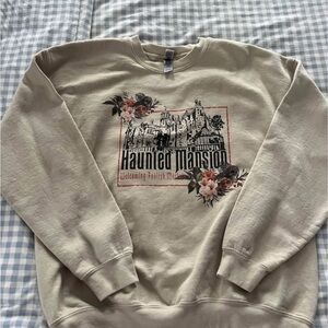 Haunted Mansion Beige Sweater